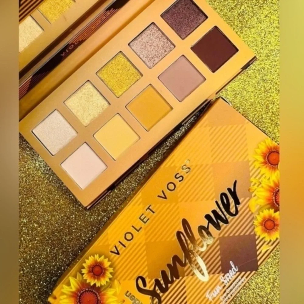 Violet Voss Golden Sunflower Eyeshadow Palette New in Box!